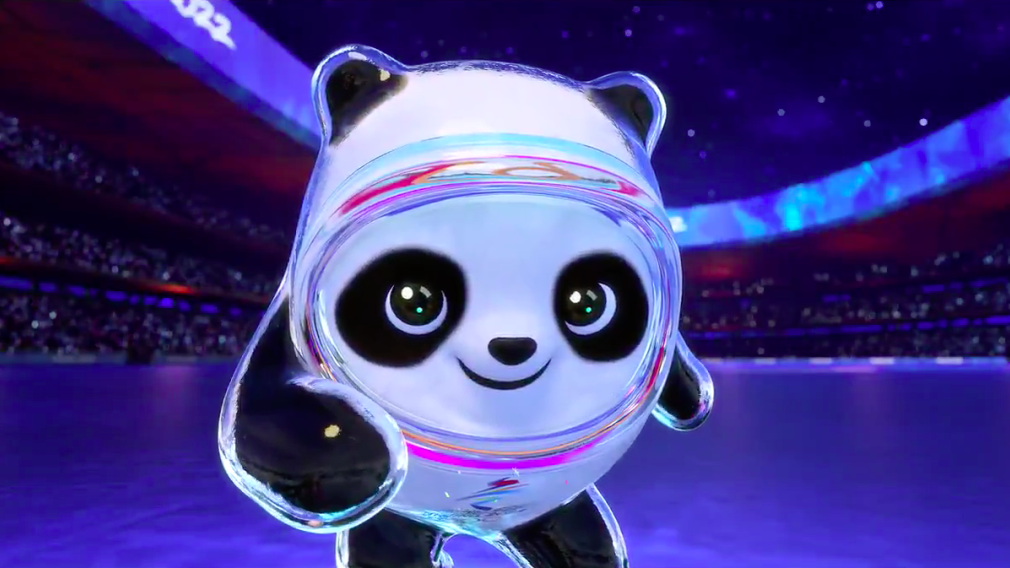 Corte por láser de fibra de Bing Dwen Dwen - Mascota oficial de los Juegos Olímpicos de Invierno de 